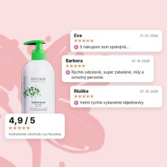 Sprchový gél na suchú pokožku Keratolin Biotrade 400ml, hodnotenia zákazníkov