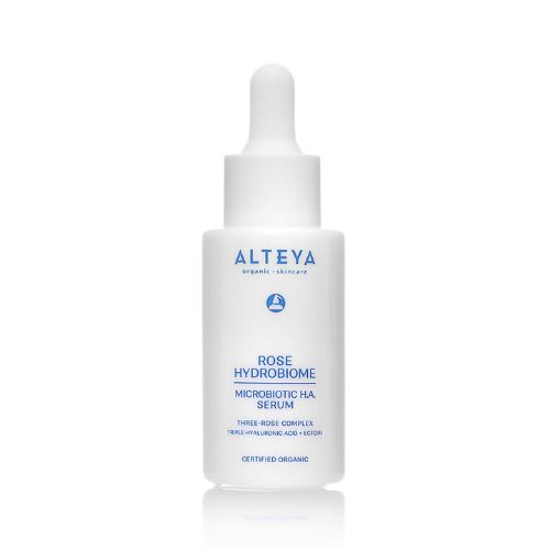 Mikrobiotické sérum s kyselinou hyaluronovou Rose Hydrobiome Alteya Organics 30 ml
