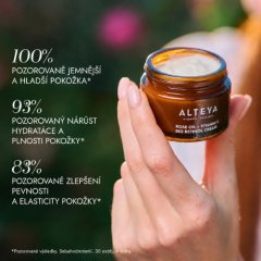 Hydratační krém na obličej Luminous Rose Alteya Organics 50ml