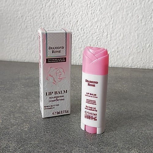 Ošetrujúci balzam na pery Diamond Rose Biofresh 5 ml