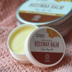 Balzám se včelím voskem na suchou pokožku Wooden Spoon 15ml