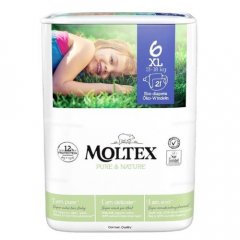 Pieluszki Moltex Pure & Nature XL 13-18 kg 21szt