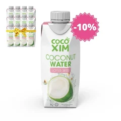 XL-Packung - Kokoswasser Lotusblüte COCOXIM 12x330 ml