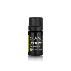Olej z citrónovej trávy 100% Bio Alteya 5 ml