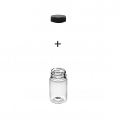 Plastikflasche transparent Emerosa 60ml