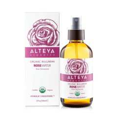 Růžová voda bio Alteya ve skle 240 ml