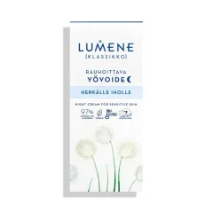 Nyugtató éjszakai krém érzékeny bőrre Lumene 50ml