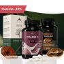 Vyhrotená imunita: Reishi 60pcs, Coriolus 90pcs, Vitamín C 60pcs Hrotlife