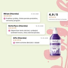 Šampón proti mastným vlasom s organickým levanduľovým olejom Lavender 300ml, hodnotenia zákazníkov