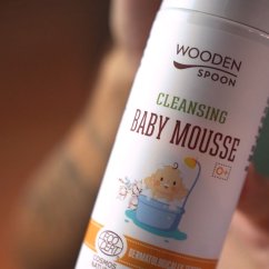 Detská čistiaca pena Cotton kiss Wooden Spoon 150ml
