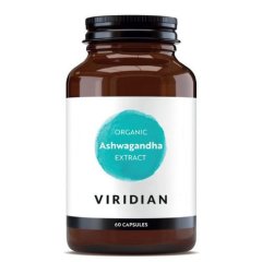 Ashwagandha - ekstrakt z żeń-szenia indyjskiego Viridian 60 kapsułek
