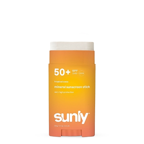 Minerálny opaľovací krém ATTITUDE Sunly SPF 50+ s vôňou tropického kokosu 60 g