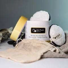 Znovupoužiteľné odličovacie tampóny z mikrovlákna Feel Pearls 5ks Znovupoužiteľné odličovacie tampóny z mikrovlákna Feel Pearls 5ks