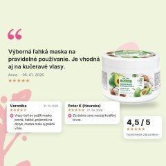 Maska na jemné a slabé vlasy Avokádo a kokosové mlieko Aroma 450 ml, hodnotenia zákazníkov Maska na jemné a slabé vlasy Avokádo a kokosové mlieko Aroma 450 ml, hodnotenia zákazníkov