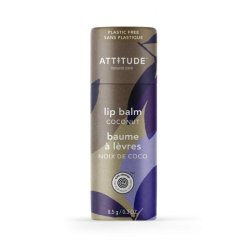 Prírodný balzam na pery ATTITUDE Leaves bar - s vôňou kokosu 8,5g Prírodný balzam na pery ATTITUDE Leaves bar - s vôňou kokosu 8,5g