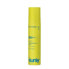 Dětský minerální opalovací krém ve spreji ATTITUDE Sunly SPF 50+ bez vůně 75 ml Dětský minerální opalovací krém ve spreji ATTITUDE Sunly SPF 50+ bez vůně 75 ml