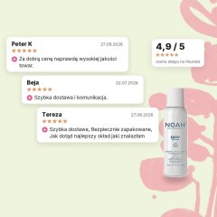 Suchy neutralny szampon w sprayu Noah 100ml, opinie klientów Suchy neutralny szampon w sprayu Noah 100ml, opinie klientów
