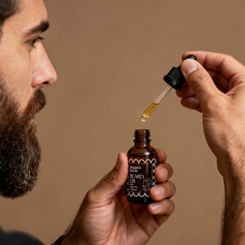 Regeneračný a vyživujúci olej na bradu Nuggela & Sulé 30ml