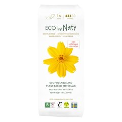 Dámské vložky ECO by Naty - normal 14ks Dámské vložky ECO by Naty - normal 14ks