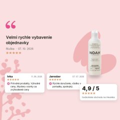 Hydratačný šampón na vlasy Sladký fenikel Noah 250ml, hodnotenia zákazníkov Hydratačný šampón na vlasy Sladký fenikel Noah 250ml, hodnotenia zákazníkov