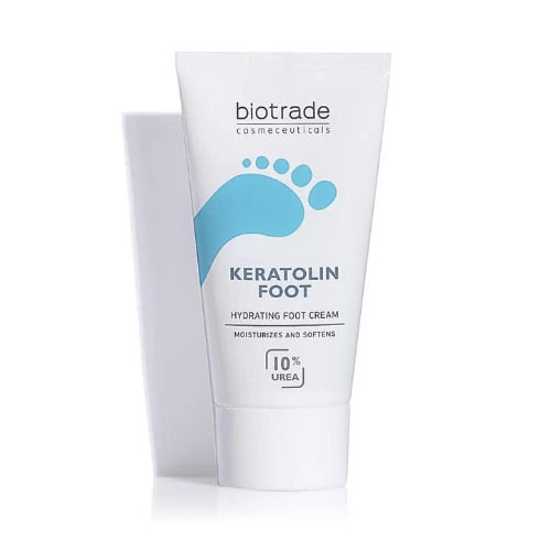 Nawilżający krem ​​do stóp z 10% mocznikiem Keratolin Foot Biotrade 50ml