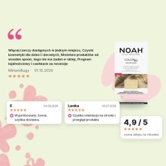 Kremowa farba do włosów platynowy blond Noah 140ml, opinie klientów