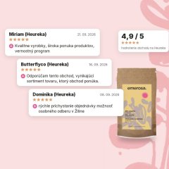Prémiový mix orechov Emerosa 250g, hodnotenia zákazníkov