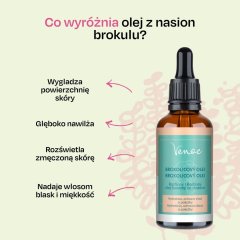 Olej z brokułów Venoc 50ml