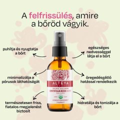Százlevelű rózsavíz üvegben (Rosa Centifolia) – Alteya Organics, 60 ml