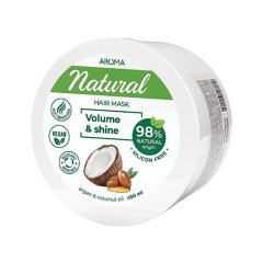 Maska na objem a lesk vlasov Argán a kokosové mlieko Aroma 450 ml