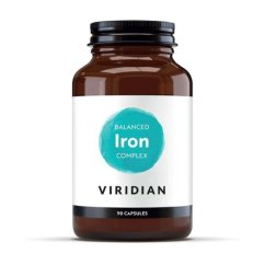 Komplex železa s vitamínmi Iron Complex Viridian 90 kapsúl