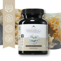 Tremella z witaminą C Hrotlife 90 kapsułek