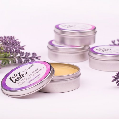 Přírodní krémový deodorant "Lovely lavender" We love the Planet 48 g
