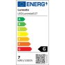 LED Oranžová žiarovka E27 bez modrej zložky na lepší spánok Lunesto