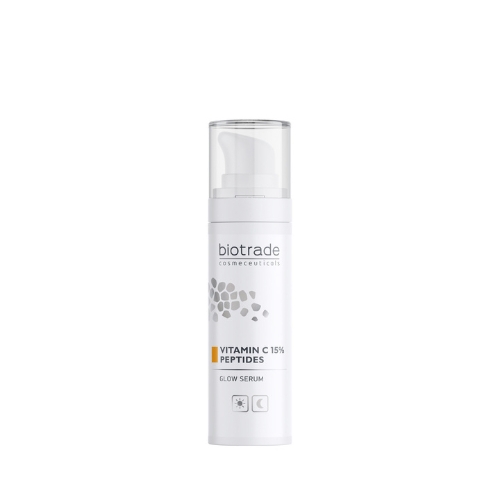 Rozjasňujúce pleťové sérum s vitamínom C 15% a peptidmi Pure skin Biotrade 30ml