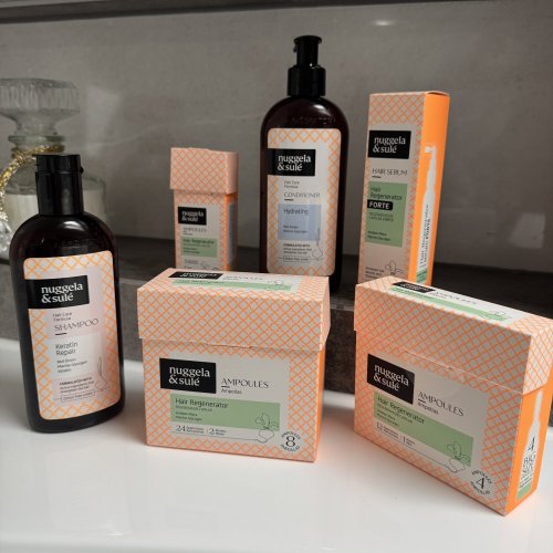 Ampulky na regeneráciu vlasov - mesačná kúra Nuggela & Sulé 4x10 ml