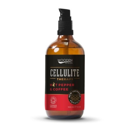 Olej proti celulitidě s pepřem a kávovým extraktem WoodenSpoon 100ml