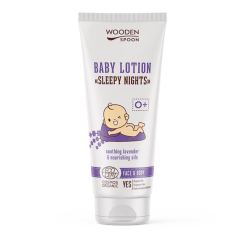 Detské organické telové mlieko s levanduľou Wooden Spoon 100ml