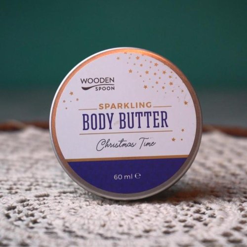 Telové maslo s trblietkami Wooden Spoon 60ml