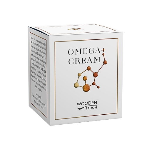 Luxusný vyživujúci denný krém Omega+ Wooden Spoon 50ml