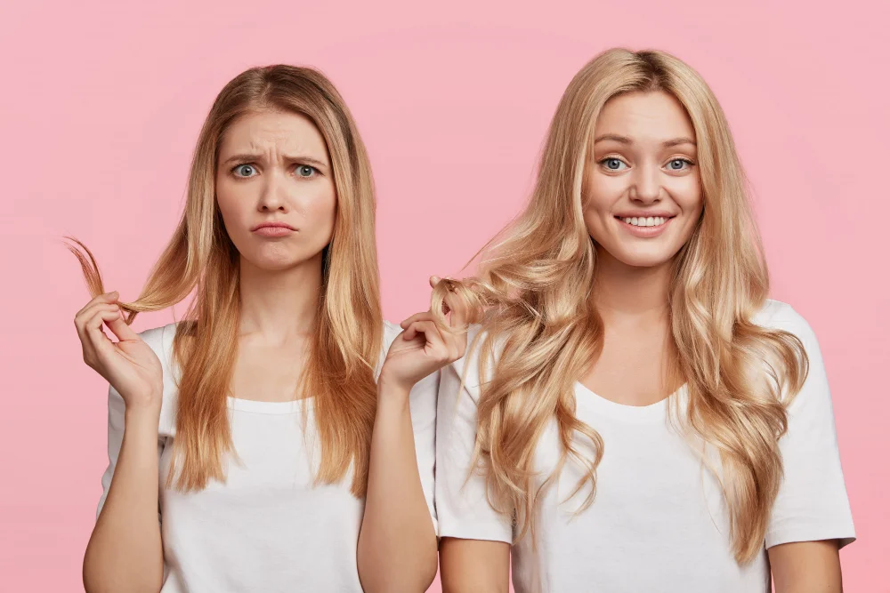 Jak vybrat šampon na objem vlasů podle typu vlasů (jemné, mastné, normální)