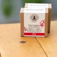 Solid Shampoo for Frizzy Hair Rosehip Natava 85g