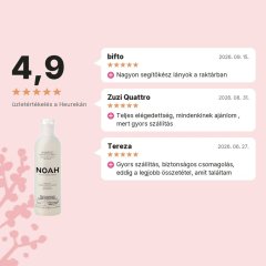 Noah Vanília hajkiegyenesítő sampon 250ml, vásárlói értékelések