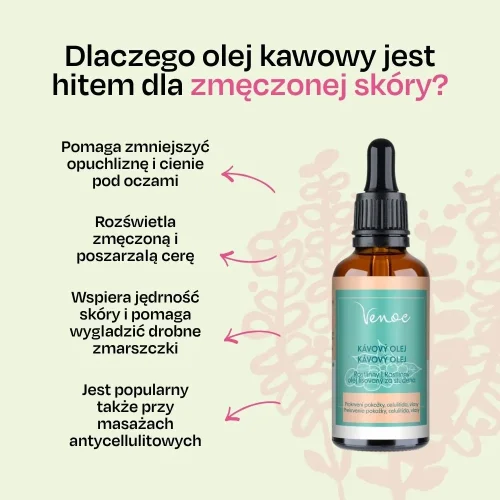Kávový olej Venoc 50ml