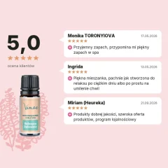 Aromaterapeutyczna mieszanka olejków eterycznych Relaksacja Venoc 10ml, ocena klientów