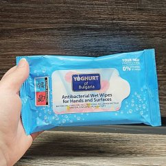 Nawilżane chusteczki antybakteryjne do rąk Yoghurt of Bulgaria 15 szt