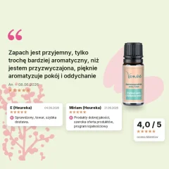 Aromaterapeutyczna mieszanka olejków eterycznych Drogi oddechowe Venoc 10ml, ocena klientów