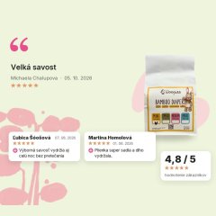 Eko detské plienky Wooden Spoon Woopies MINI 3ks vzorka, hodnotenia zákazníkov