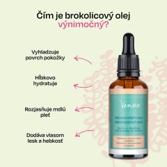 Brokolicový olej Venoc 50ml