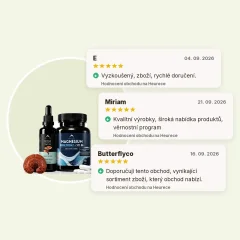 Spánek - Reishi tinktura 50ml a Magnesium bisglycinát 90pcs Hrotlife Spánek - Reishi tinktura 50ml a Magnesium bisglycinát 90pcs Hrotlife